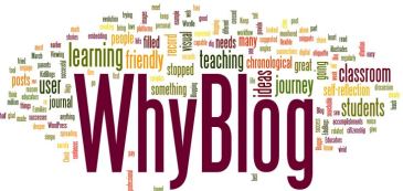 why blog blogging